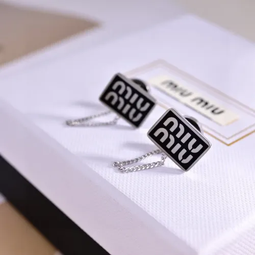 Replica MIU MIU Earrings For Women #1398317 $25.00 USD for Wholesale