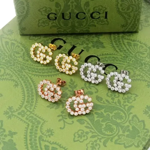 Replica Gucci Earrings For Women #1398327 $25.00 USD for Wholesale