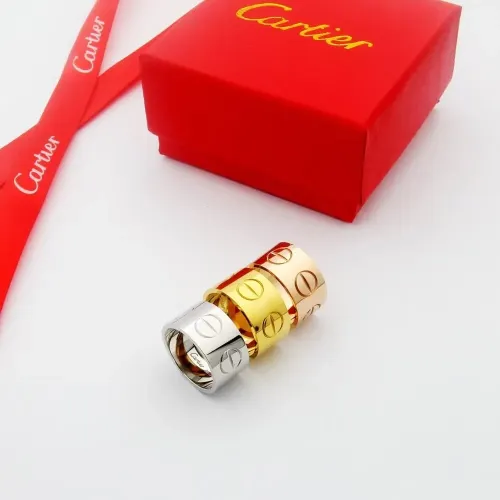 Replica Cartier Rings In Gold For Unisex #1398336 $25.00 USD for Wholesale