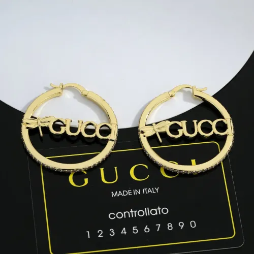 Replica Gucci Earrings For Women #1398339 $32.00 USD for Wholesale