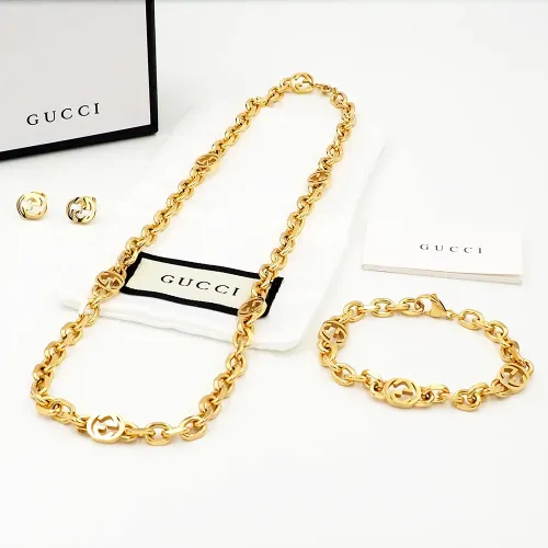 Cheap Gucci Jewelry Set #1398389, $$64.00 USD On Gucci Jewelry Set