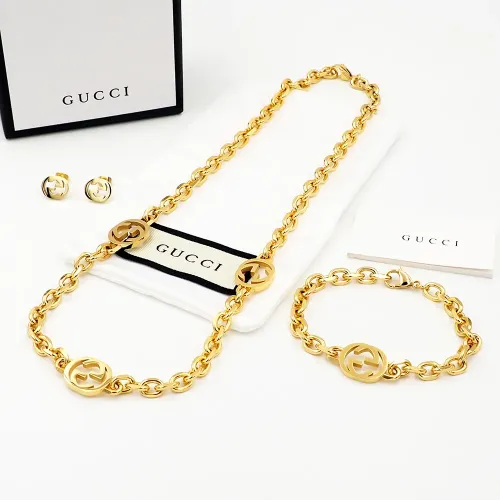 Cheap Gucci Jewelry Set #1398391, $$64.00 USD On Gucci Jewelry Set