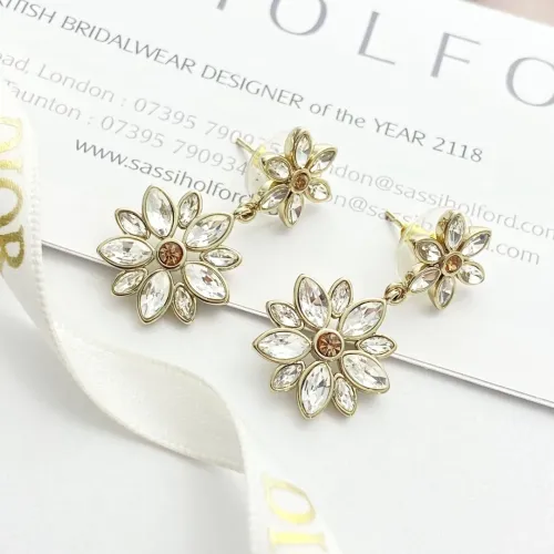 Replica Christian Dior Earrings For Women #1398453 $32.00 USD for Wholesale