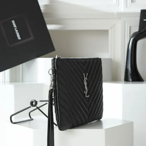 Replica Yves Saint Laurent AAA Quality Pouches #1398533 $68.00 USD for Wholesale