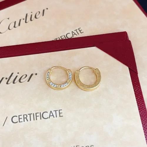 Replica Cartier Earrings For Women #1398542 $25.00 USD for Wholesale