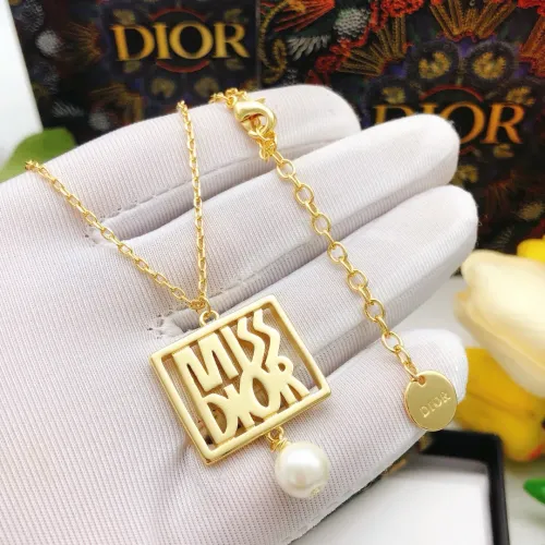 Replica Christian Dior Necklaces For Women #1398553 $27.00 USD for Wholesale