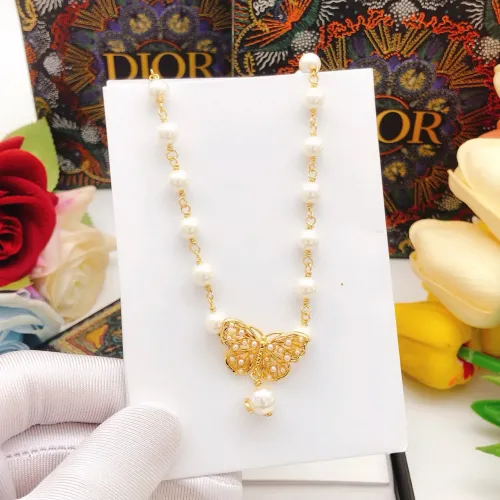 Replica Christian Dior Necklaces For Women #1398554 $27.00 USD for Wholesale