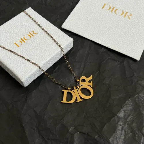 Replica Christian Dior Necklaces #1398567 $40.00 USD for Wholesale