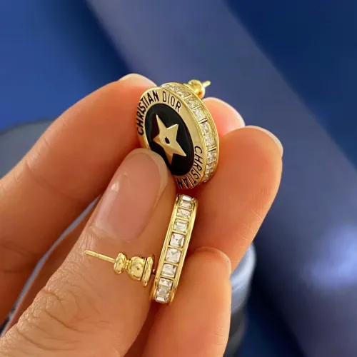 Replica Christian Dior Earrings For Women #1398635 $27.00 USD for Wholesale