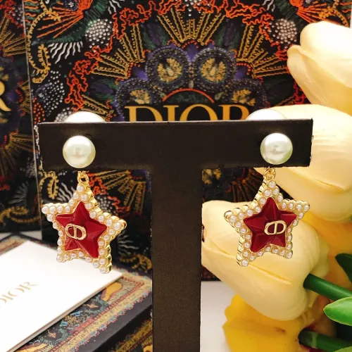 Replica Christian Dior Earrings For Women #1398638 $27.00 USD for Wholesale