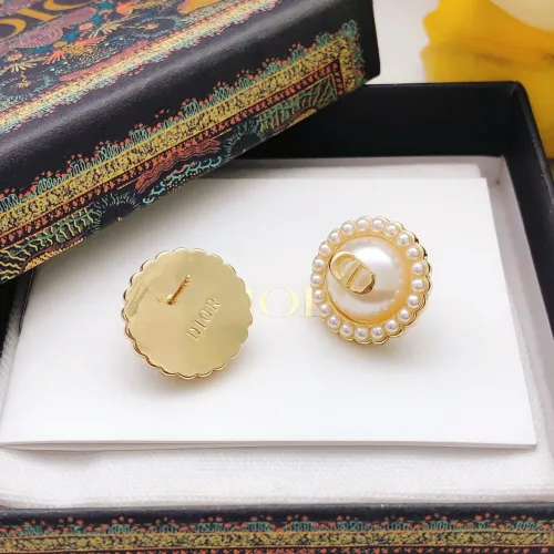 Replica Christian Dior Earrings For Women #1398641 $25.00 USD for Wholesale