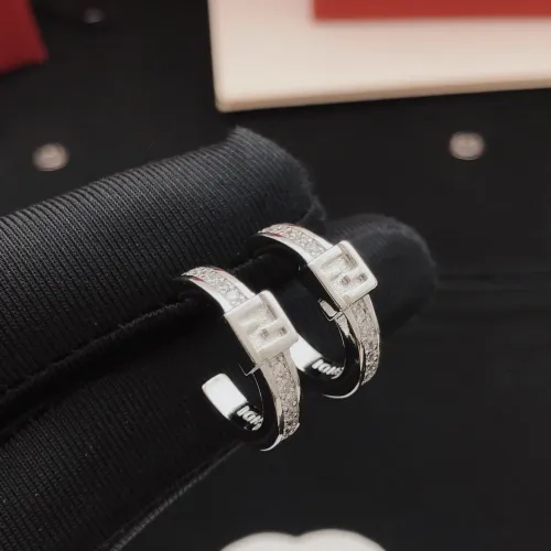 Replica Fendi Earrings For Women #1398654 $25.00 USD for Wholesale