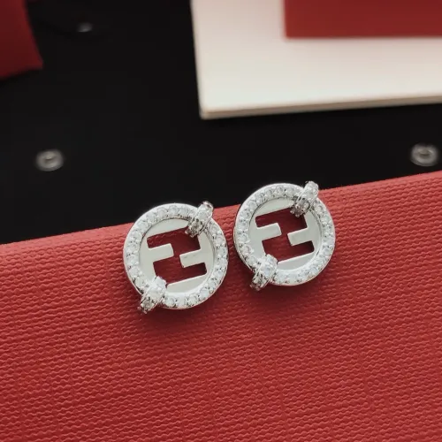 Replica Fendi Earrings For Women #1398658 $25.00 USD for Wholesale