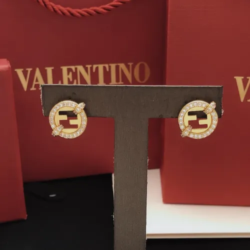 Replica Fendi Earrings For Women #1398659 $25.00 USD for Wholesale