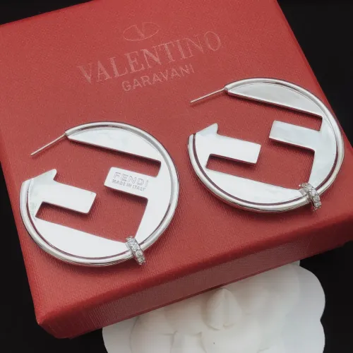 Replica Fendi Earrings For Women #1398660 $32.00 USD for Wholesale