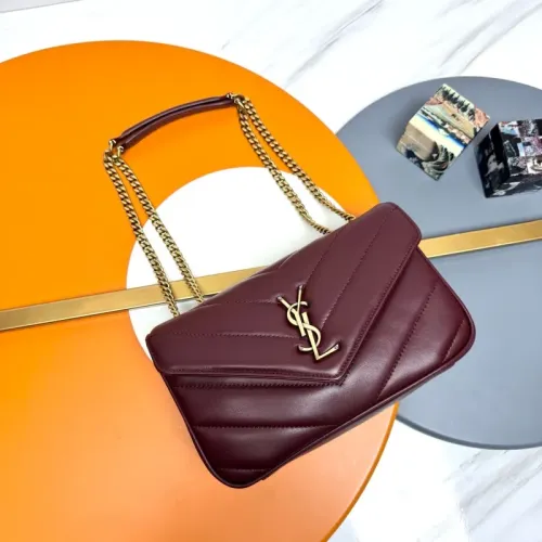 Cheap Yves Saint Laurent YSL AAA Quality Shoulder Bags For Women #1398753, $$220.00 USD On Yves Saint Laurent YSL AAA Quality Shoulder Bags