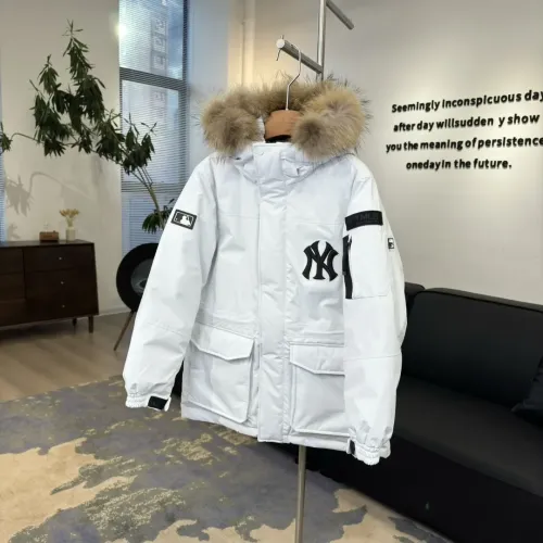 Replica New York Yankees Down Feather Coat Long Sleeved For Unisex #1398841 $160.00 USD for Wholesale