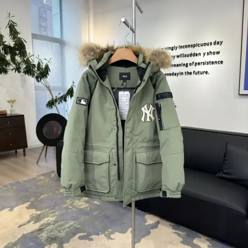 Replica New York Yankees Down Feather Coat Long Sleeved For Unisex #1398844 $160.00 USD for Wholesale
