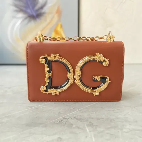 Cheap Dolce &amp; Gabbana D&amp;G AAA Quality Messenger Bags For Women #1398979, $$182.00 USD On Dolce &amp; Gabbana D&amp;G AAA Quality Messenger Bags