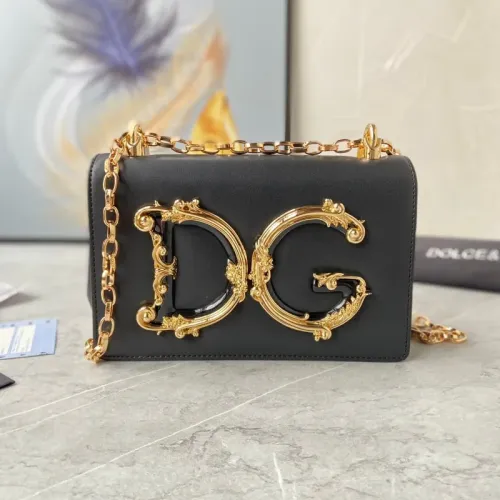 Cheap Dolce &amp; Gabbana D&amp;G AAA Quality Messenger Bags For Women #1398981, $$182.00 USD On Dolce &amp; Gabbana D&amp;G AAA Quality Messenger Bags