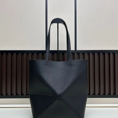 Replica LOEWE AAA Quality Shoulder Bags In Apricot For Women #1399065 $158.00 USD for Wholesale