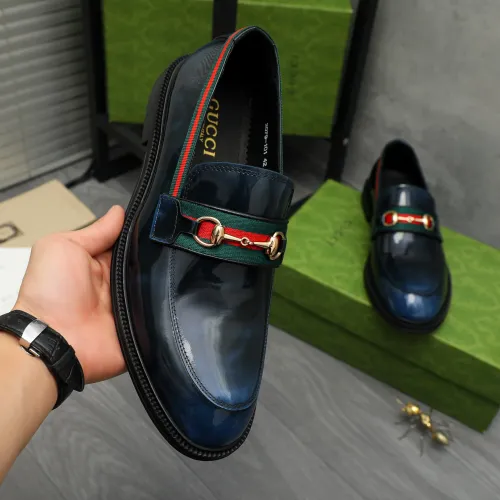 Replica Gucci Oxfords Shoes For Men #1399098 $88.00 USD for Wholesale