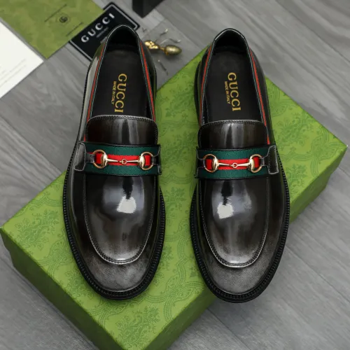 Replica Gucci Oxfords Shoes For Men #1399099 $88.00 USD for Wholesale