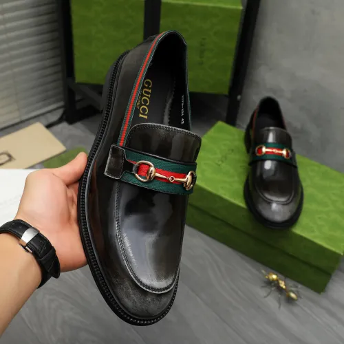Replica Gucci Oxfords Shoes For Men #1399099 $88.00 USD for Wholesale