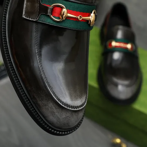 Replica Gucci Oxfords Shoes For Men #1399099 $88.00 USD for Wholesale