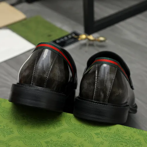 Replica Gucci Oxfords Shoes For Men #1399099 $88.00 USD for Wholesale