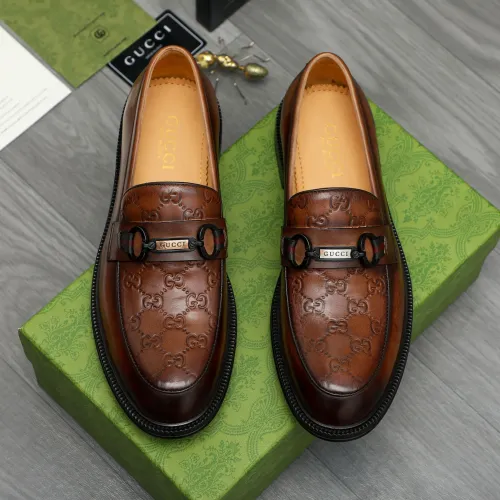 Replica Gucci Oxfords Shoes For Men #1399101 $88.00 USD for Wholesale