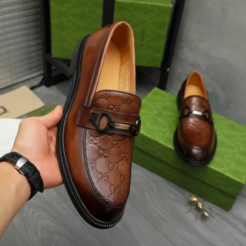 Replica Gucci Oxfords Shoes For Men #1399101 $88.00 USD for Wholesale