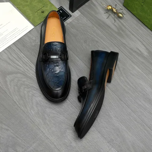 Replica Gucci Oxfords Shoes For Men #1399109 $88.00 USD for Wholesale