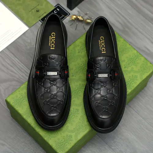 Replica Gucci Oxfords Shoes For Men #1399110 $88.00 USD for Wholesale