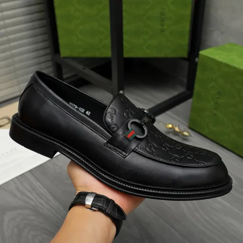 Replica Gucci Oxfords Shoes For Men #1399110 $88.00 USD for Wholesale
