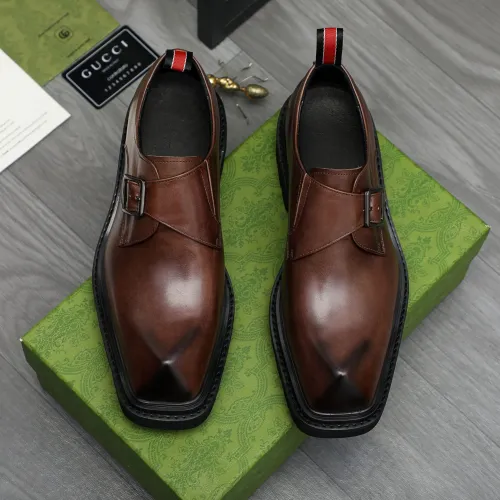 Replica Gucci Oxfords Shoes For Men #1399220 $112.00 USD for Wholesale