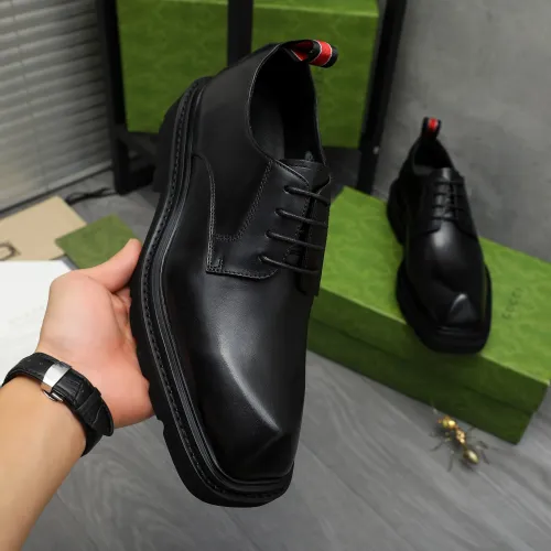 Replica Gucci Oxfords Shoes For Men #1399223 $112.00 USD for Wholesale