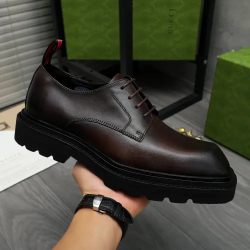 Replica Gucci Oxfords Shoes For Men #1399224 $112.00 USD for Wholesale