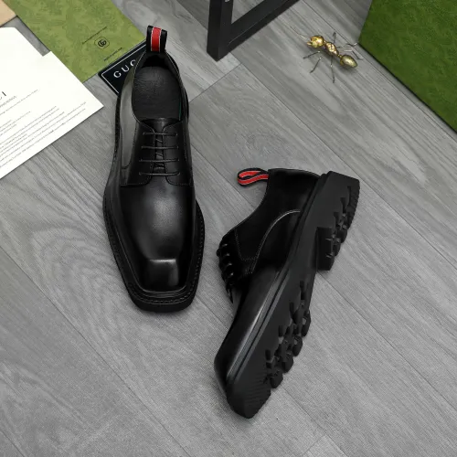 Replica Gucci Oxfords Shoes For Men #1399225 $112.00 USD for Wholesale