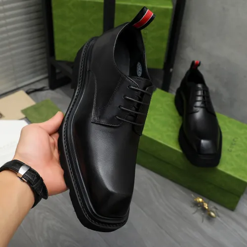 Replica Gucci Oxfords Shoes For Men #1399225 $112.00 USD for Wholesale