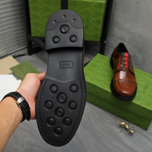 Replica Gucci Oxfords Shoes For Men #1399226 $100.00 USD for Wholesale