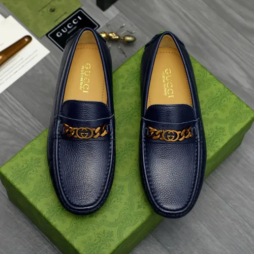 Replica Gucci Oxfords Shoes For Men #1399232 $82.00 USD for Wholesale