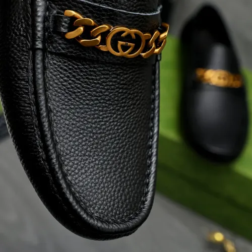 Replica Gucci Oxfords Shoes For Men #1399233 $82.00 USD for Wholesale