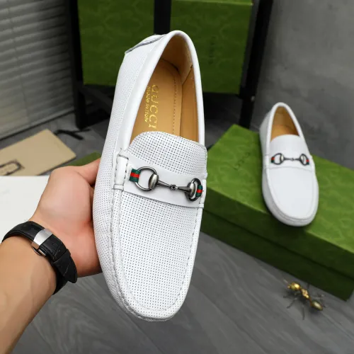 Replica Gucci Oxfords Shoes For Men #1399234 $82.00 USD for Wholesale