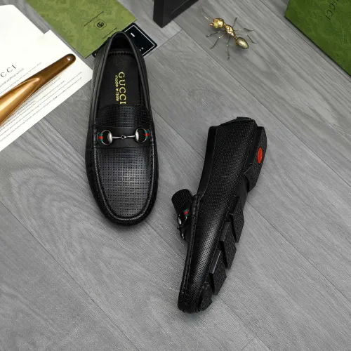 Replica Gucci Oxfords Shoes For Men #1399236 $82.00 USD for Wholesale