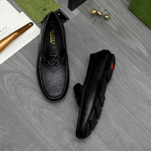 Replica Gucci Oxfords Shoes For Men #1399237 $82.00 USD for Wholesale