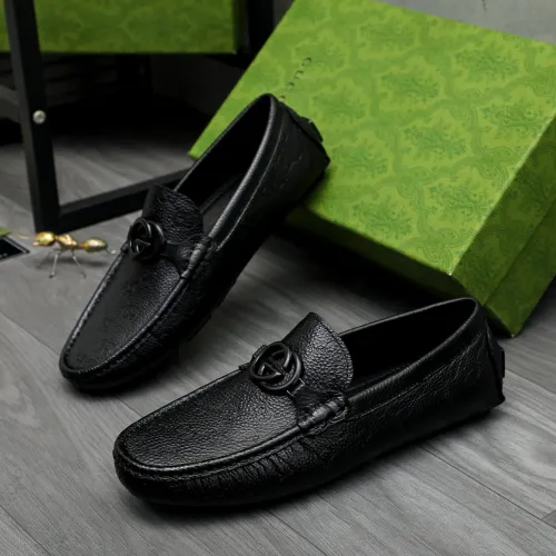 Replica Gucci Oxfords Shoes For Men #1399237 $82.00 USD for Wholesale