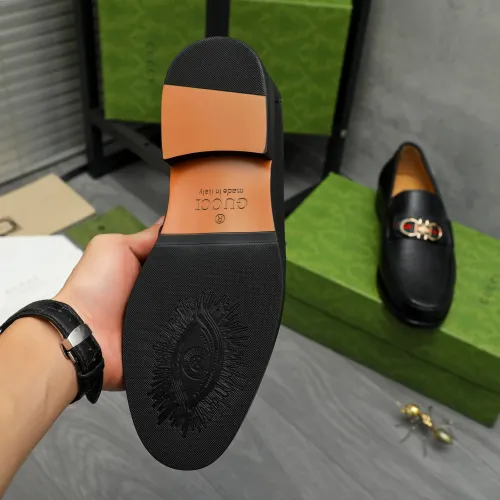 Replica Gucci Oxfords Shoes For Men #1399240 $85.00 USD for Wholesale