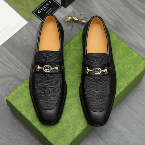 Replica Gucci Oxfords Shoes For Men #1399242 $85.00 USD for Wholesale