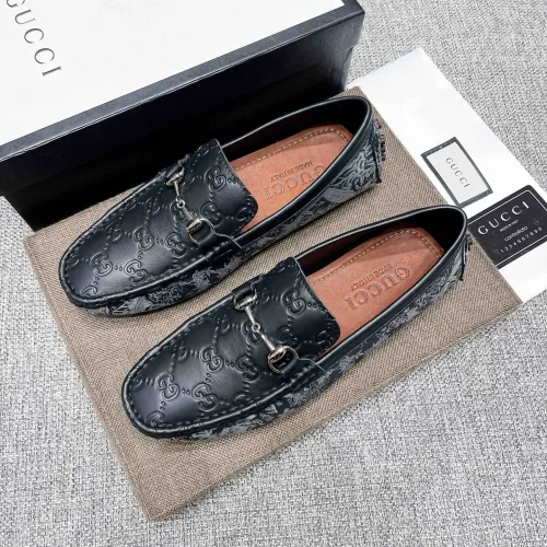 Replica Gucci Oxfords Shoes For Men #1399273 $82.00 USD for Wholesale
